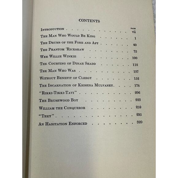 'Selected Stories from Kipling' by Wm. Lyon Phelps Doubleday - Picture 7 of 7